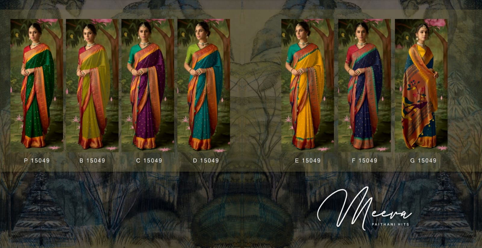 Kimaro Meera Paithani Hits New Exclusive Wear Soft Brasso Silk Saree Collection 